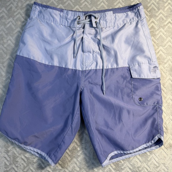 Trunks Surf & Swim Co Other - Trunks Swim & Surf‎ Board Shorts Tropical  Men's Blue/Purple Size Small